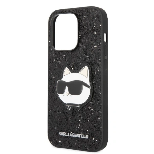 Kup Etui Karl Lagerfeld KLHCP14XG2CPK Apple iPhone 14 Pro Max černý/black hardcase Glitter Choupette Patch - KLD1332 - {ean13} - Sklep Home Screen