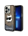 Etui Karl Lagerfeld KLHCP14XLNCHCK Apple iPhone 14 Pro Max czarny/black hardcase Glitter Choupette Head