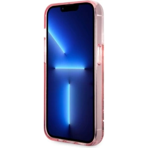 Etui Karl Lagerfeld KLHCP14XLNCHCP Apple iPhone 14 Pro Max růžový/pink hardcase Glitter Choupette Head