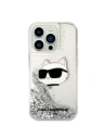 Kup Etui Karl Lagerfeld KLHCP14XLNCHCS Apple iPhone 14 Pro Max srebrny/silver hardcase Glitter Choupette Head - KLD1336 - {ean13} - Sklep Home Screen