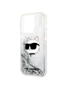 Kup Etui Karl Lagerfeld KLHCP14XLNCHCS Apple iPhone 14 Pro Max srebrny/silver hardcase Glitter Choupette Head - KLD1336 - {ean13} - Sklep Home Screen