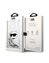 Kup Etui Karl Lagerfeld KLHCP14XLNCHCS Apple iPhone 14 Pro Max srebrny/silver hardcase Glitter Choupette Head - KLD1336 - {ean13} - Sklep Home Screen
