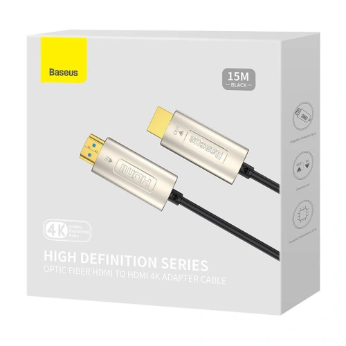 Kup HDMI zu HDMI Baseus Hochauflösung 15m, 4K (schwarz) - BSU3833 - {ean13} - Sklep Home Screen
