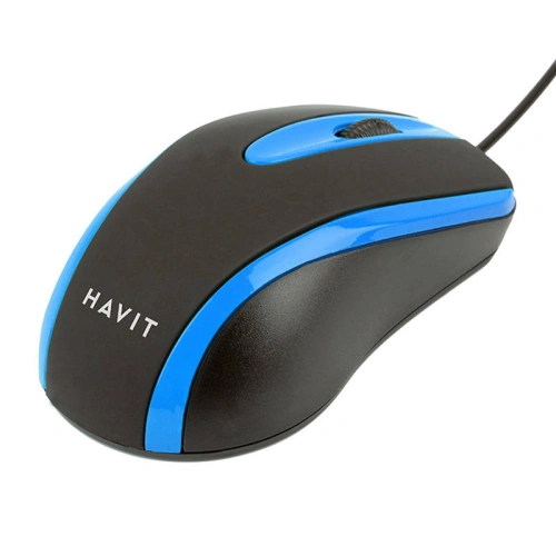 Buy Havit MS753 Universal Mouse (black-blue) - HVT202 - {ean13} - Home Screen Store Europe