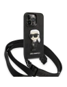 Kup Etui Karl Lagerfeld KLHCP14XSTKMK Apple iPhone 14 Pro Max czarny/black hardcase Monogram Ikonik Patch - KLD1337 - {ean13} - Sklep Home Screen