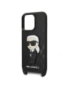 Kup Etui Karl Lagerfeld KLHCP14XSTKMK Apple iPhone 14 Pro Max czarny/black hardcase Monogram Ikonik Patch - KLD1337 - {ean13} - Sklep Home Screen