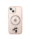 Kup Etui Karl Lagerfeld KLHMP14MHNKCIPApple iPhone 14 Plus / 15 Plus hardcase růžový/pink Iconic Karl&Choupette Magsafe - KLD1339 - {ean13} - Sklep Home Screen