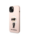 Kup Etui Karl Lagerfeld KLHMP14MSNIKBCPApple iPhone 14 Plus / 15 Plus hardcase różowy/pink Silicone Ikonik Magsafe - KLD1341 - {ean13} - Sklep Home Screen