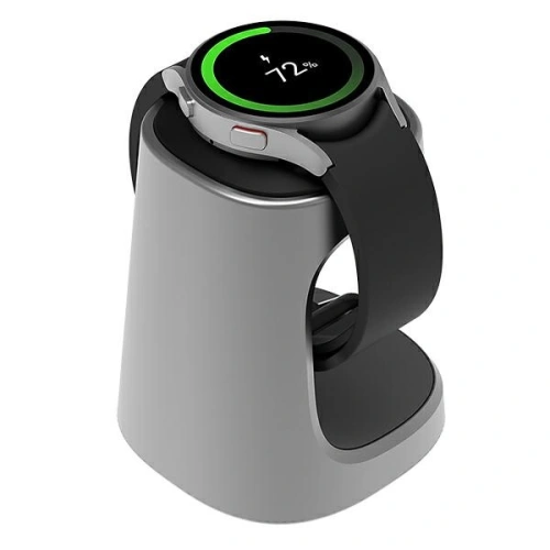 Kup Podstavec pro nabíjení smartwatch Samsung Galaxy Watch Active2/Watch3/Watch4/Watch5 GP-XVU022SANJW stříbrný/silver - SMG802 - {ean13} - Sklep Home Screen