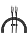 Kabel USB-C do USB-C Baseus Glimmer, 100W, 1m (černý)