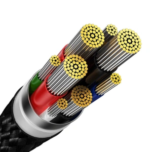 Kabel USB-C do USB-C Baseus Glimmer, 100W, 2m (černý)