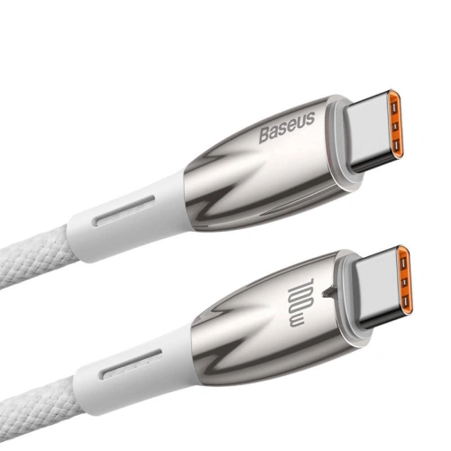 Kup USB-C zu USB-C Kabel Baseus Glimmer, 100W, 2m (weiß) - BSU3844 - {ean13} - Sklep Home Screen