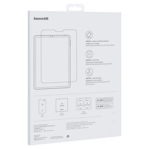 Kup Szkło hartowane Baseus 0.3mm Apple iPad Pro 12.9 2018/2020/2021/2022 (3., 4., 5. i 6. generacji) - BSU3845 - {ean13} - Sklep Home Screen