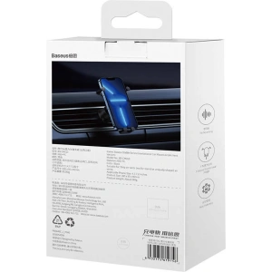 Buy Baseus Stable Car Mount Air Vent (black) - BSU3846 - {ean13} - Home Screen Store Europe