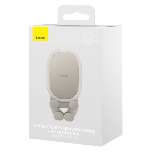 Buy Baseus Stable Car Mount Air Vent (cream) - BSU3847 - {ean13} - Home Screen Store Europe