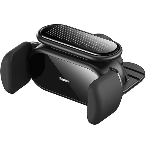 Kup Elektonischer Auto-Halter Baseus Steel Cannon Pro mit Solar-Ladegerät (schwarz) - BSU3848 - {ean13} - Sklep Home Screen
