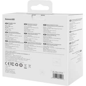 Kup Elektonischer Auto-Halter Baseus Steel Cannon Pro mit Solar-Ladegerät (schwarz) - BSU3848 - {ean13} - Sklep Home Screen
