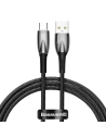 Kabel USB do USB-C Baseus Glimmer, 100W, 1m (černý)