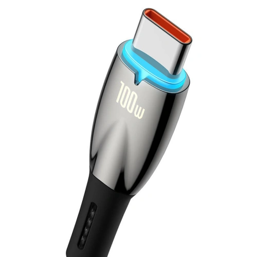 Kup Kabel USB do USB-C Baseus Glimmer, 100W, 1m (czarny) - BSU3849 - {ean13} - Sklep Home Screen
