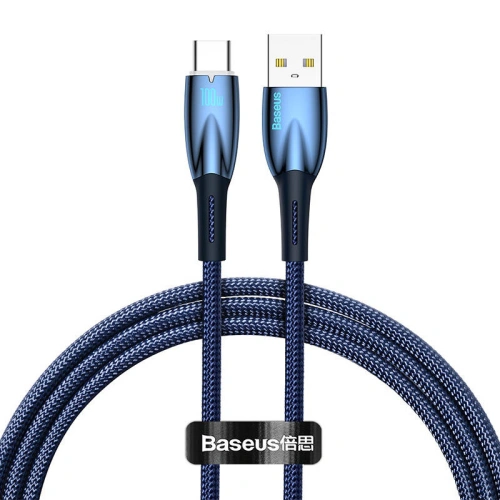 Kup Kabel USB do USB-C Baseus Glimmer, 100W, 1m (modrý) - BSU3850 - {ean13} - Sklep Home Screen