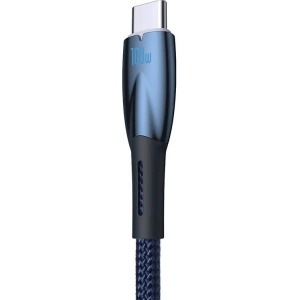 USB-Kabel zu USB-C Baseus Glimmer, 100W, 1m (blau)