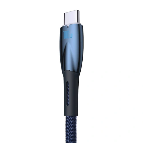 Kup Kabel USB do USB-C Baseus Glimmer, 100W, 1m (modrý) - BSU3850 - {ean13} - Sklep Home Screen