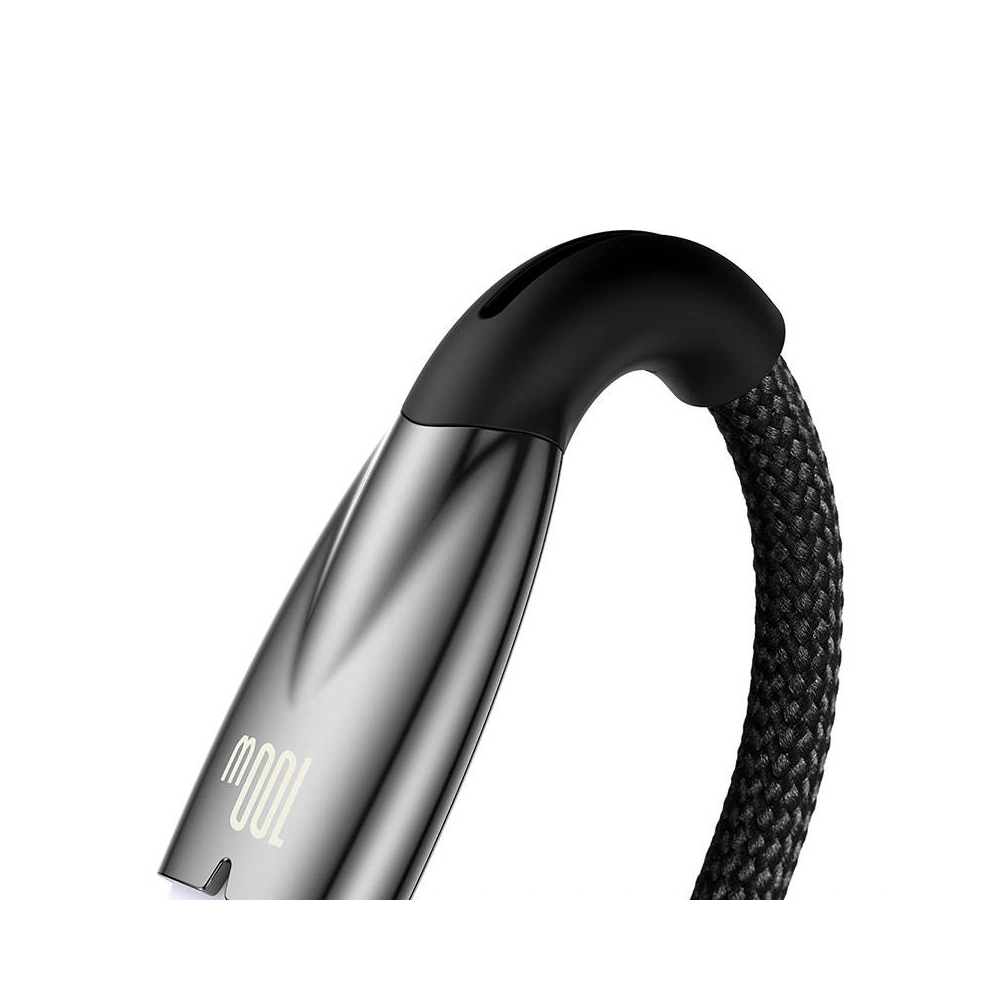 Kabel USB do USB-C Baseus Glimmer, 100W, 2m (czarny)