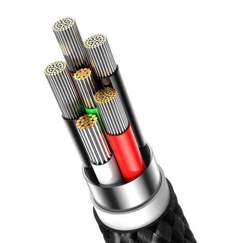 Buy Baseus Glimmer USB/USB-C Cable 100W, 2m (black) - BSU3852 - {ean13} - Home Screen Store Europe