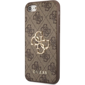 Kup Case Guess GUHCI84GMGBR Apple iPhone SE 2022/2020/8/7 braun/brown Hardcase 4G Big Metal Logo - GUE2323 - {ean13} - Sklep Home Screen
