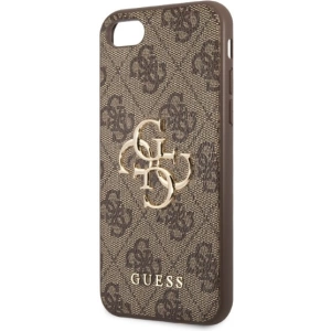 Kup Case Guess GUHCI84GMGBR Apple iPhone SE 2022/2020/8/7 braun/brown Hardcase 4G Big Metal Logo - GUE2323 - {ean13} - Sklep Home Screen