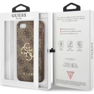 Kup Case Guess GUHCI84GMGBR Apple iPhone SE 2022/2020/8/7 braun/brown Hardcase 4G Big Metal Logo - GUE2323 - {ean13} - Sklep Home Screen