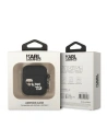 Kup Etui Karl Lagerfeld KLACA2SILKCK Apple AirPods 2/1 cover negru/black Silicon Karl & Choupette - KLD1345 - {ean13} - Sklep Home Screen