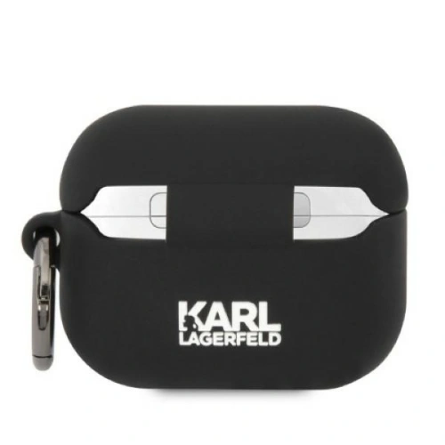 Kup Case Karl Lagerfeld KLACAPSILKCK Apple AirPods Pro-Hülle schwarz/schwarz Silikon Karl & Choupette - KLD1346 - {ean13} - Sklep Home Screen