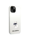 Kup Etui Karl Lagerfeld KLHMP14MSNCHBCH Apple iPhone 14 Plus / 15 Plus hardcase bílý/white Silicone Choupette MagSafe - KLD1348 - {ean13} - Sklep Home Screen