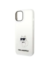 Kup Etui Karl Lagerfeld KLHMP14MSNCHBCH Apple iPhone 14 Plus / 15 Plus hardcase bílý/white Silicone Choupette MagSafe - KLD1348 - {ean13} - Sklep Home Screen