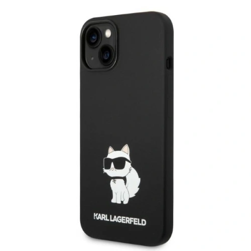 Kup Etui Karl Lagerfeld KLHMP14MSNCHBCK Apple iPhone 14 Plus / 15 Plus hardcase černý/black Silicone Choupette MagSafe - KLD1349 - {ean13} - Sklep Home Screen