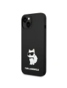 Kup Etui Karl Lagerfeld KLHMP14MSNCHBCK Apple iPhone 14 Plus / 15 Plus hardcase černý/black Silicone Choupette MagSafe - KLD1349 - {ean13} - Sklep Home Screen