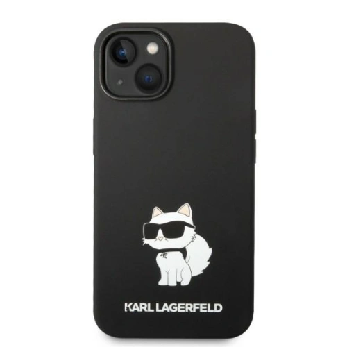 Kup Etui Karl Lagerfeld KLHMP14MSNCHBCK Apple iPhone 14 Plus / 15 Plus hardcase černý/black Silicone Choupette MagSafe - KLD1349 - {ean13} - Sklep Home Screen