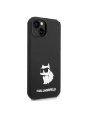 Kup Etui Karl Lagerfeld KLHMP14MSNCHBCK Apple iPhone 14 Plus / 15 Plus hardcase černý/black Silicone Choupette MagSafe - KLD1349 - {ean13} - Sklep Home Screen
