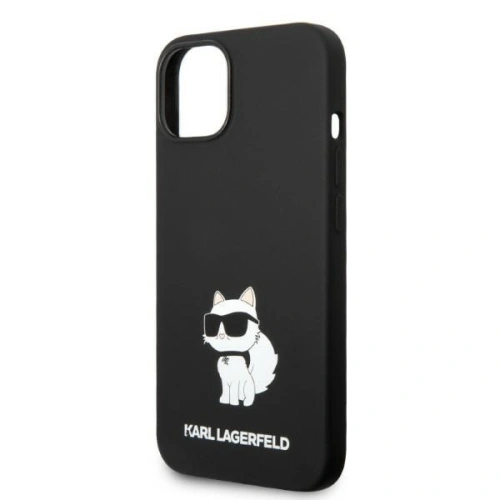 Kup Etui Karl Lagerfeld KLHMP14MSNCHBCK Apple iPhone 14 Plus / 15 Plus hardcase černý/black Silicone Choupette MagSafe - KLD1349 - {ean13} - Sklep Home Screen