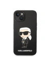 Buy Karl Lagerfeld KLHMP14MSNIKBCKApple iPhone 14 Plus / 15 Plus hardcase black Silicone Ikonik Magsafe - KLD1350 - {ean13} - Home Screen Store Europe
