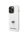 Kup Etui Karl Lagerfeld KLHMP14XSNCHBCH Apple iPhone 14 Pro Max hardcase biały/white Silicone Choupette MagSafe - KLD1354 - {ean13} - Sklep Home Screen