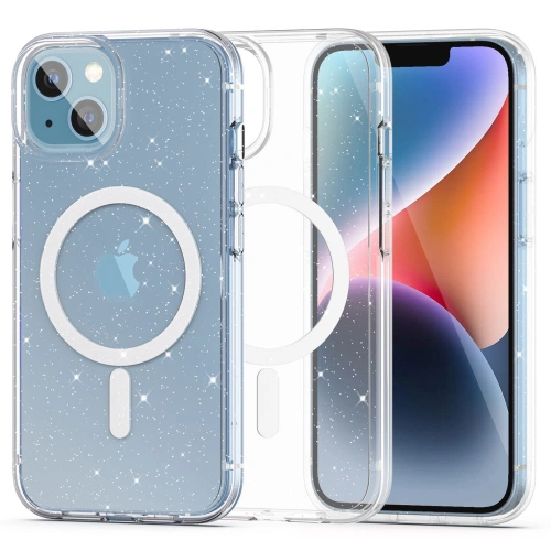 Kup Etui Tech-Protect Flexair Hybrid MagSafe Apple iPhone 13/14 Glitter - THP1673 - {ean13} - Sklep Home Screen