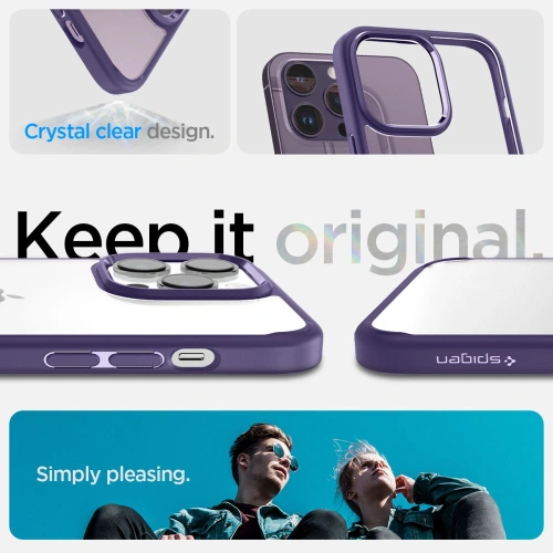 Kup Etui Spigen Ultra Hybrid Apple iPhone 14 Pro Sötétlila - SPN2593 - {ean13} - Sklep Home Screen