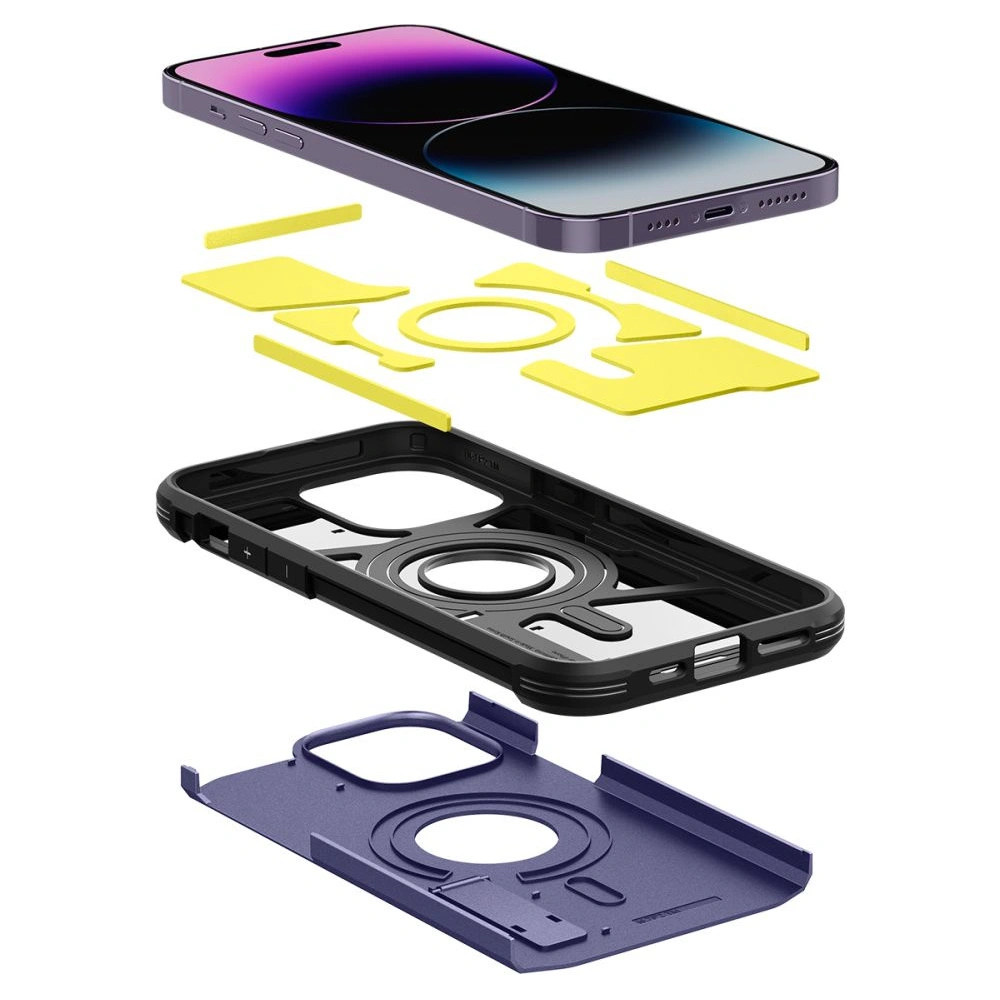 Etui Spigen Tough Armor Mag MagSafe Apple iPhone 14 Pro Max Deep Purple