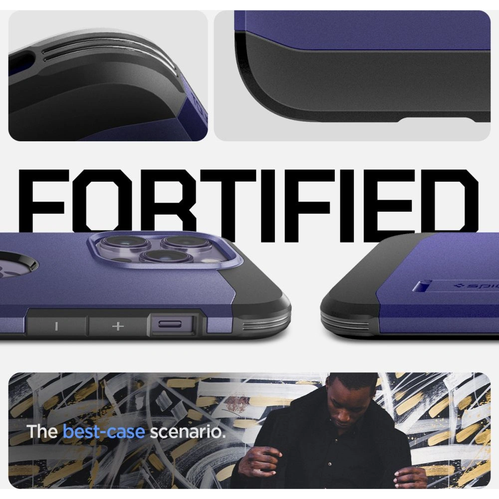 Etui Spigen Tough Armor Mag MagSafe Apple iPhone 14 Pro Max Deep Purple