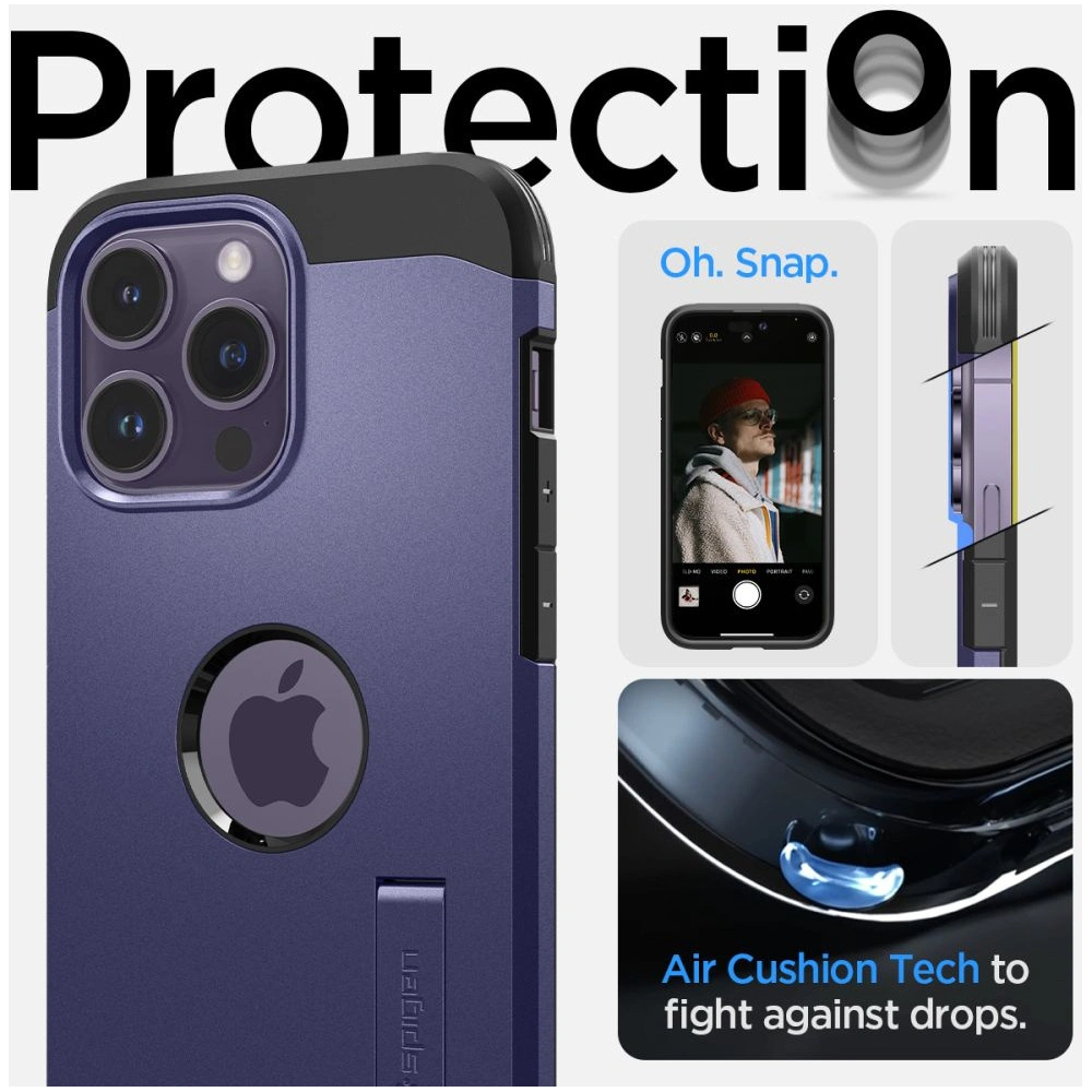 Etui Spigen Tough Armor Mag MagSafe Apple iPhone 14 Pro Max Deep Purple