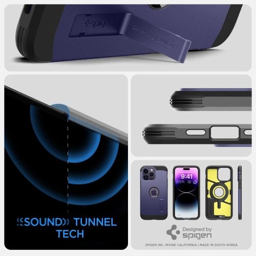 Kup Etui Spigen Tough Armor Mag MagSafe Apple iPhone 14 Pro Max Deep Purple - SPN2594 - {ean13} - Sklep Home Screen