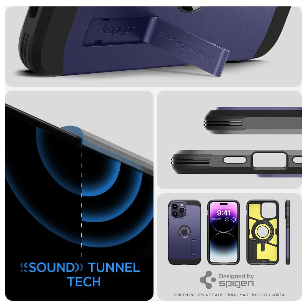 Etui Spigen Tough Armor Mag MagSafe Apple iPhone 14 Pro Max Deep Purple