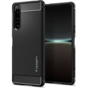 Kup Etui Spigen Rugged Armor Sony Xperia 5 IV Matt Fekete - SPN2596 - {ean13} - Sklep Home Screen